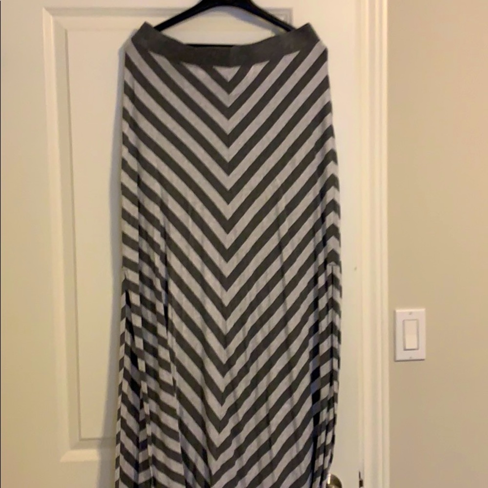 Calvin Klein long skirt with side slits